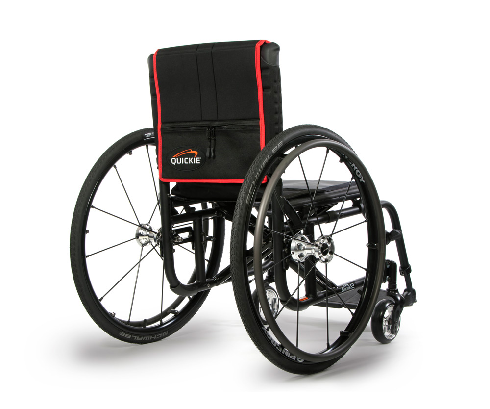 Quickie-2-Folding-whelechair-rear-view