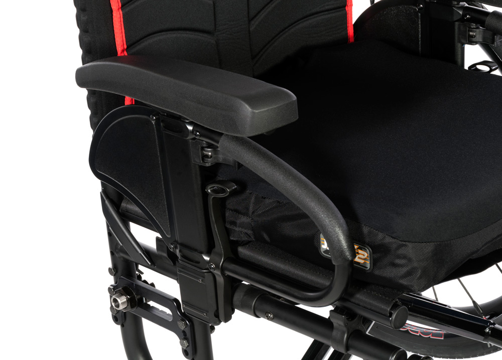 Quickie-2-Lightweight-folding-wheelchair-armrest